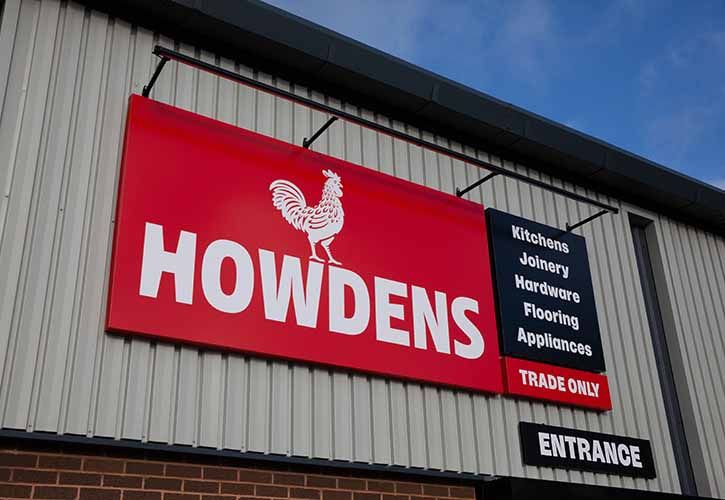 Howdens external depot