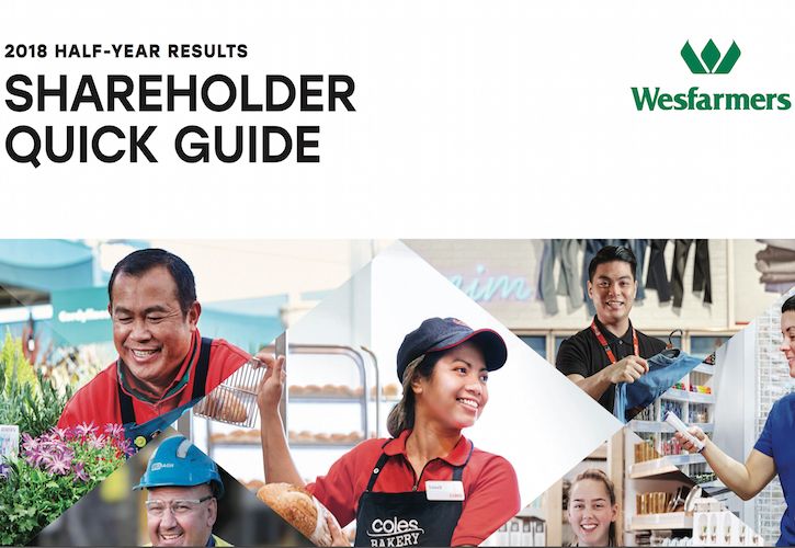 Wesfarmers Half Year Results Quick Guide