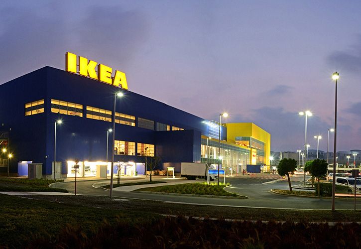 IKEA store dusk