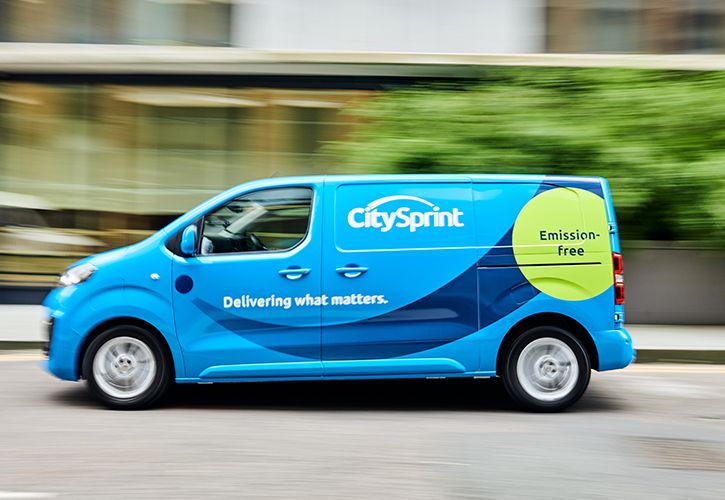 CitySprint van