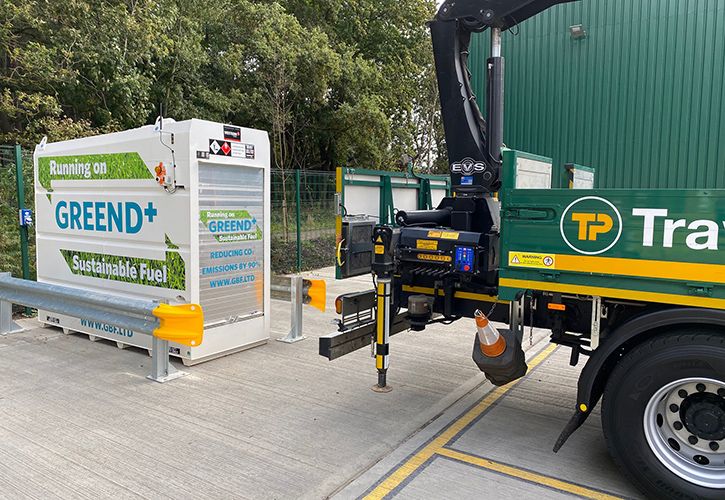 Travis Perkins HVO fuel decarbonisation