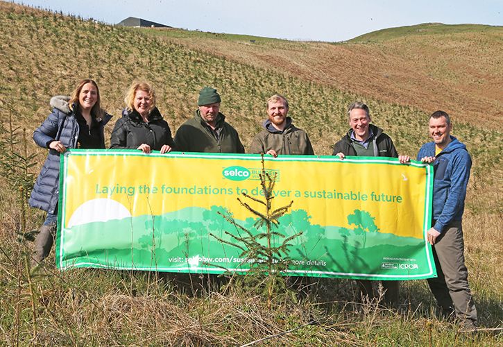 Selco sustainable future banner tree