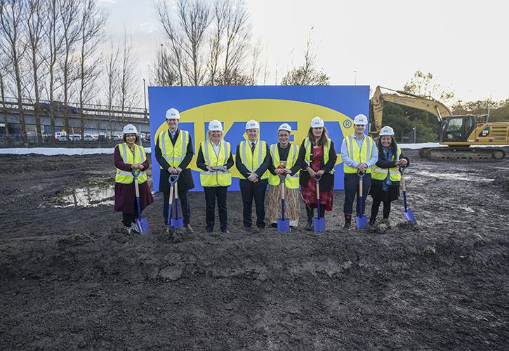 IKEA NZ groundbreaking