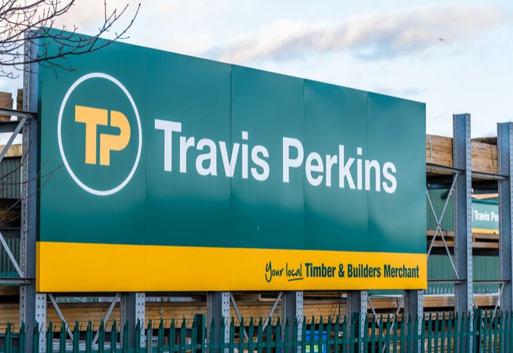 Large Travis Perkins sign Jevanto Productions  Shutterstockcom 725 x 500