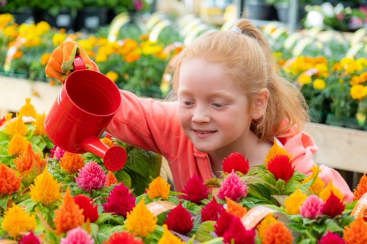 Little Seedlings Club Ambassador, Emelia, 7 from Glasgow  Dobbies Garden Centres