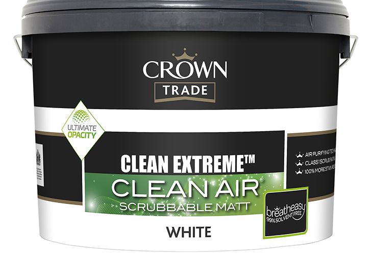 Crown Trade Clean Extreme Clean Air - White 725