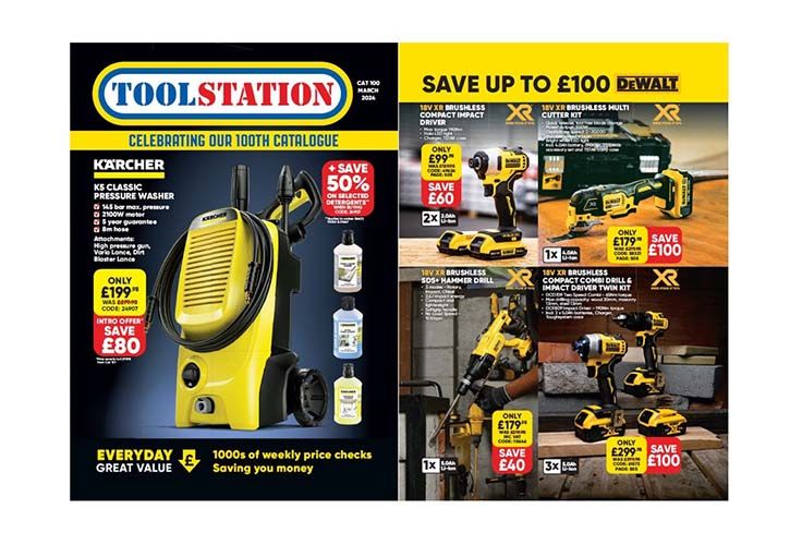 Toolstation 100th catalogue