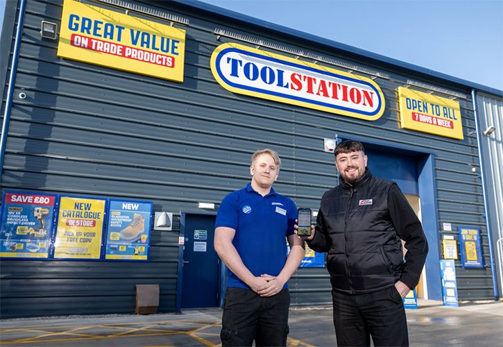 Toolstation staff and app