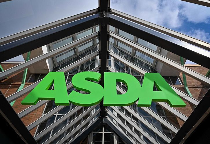 Asda sign glass lantern (corporate)