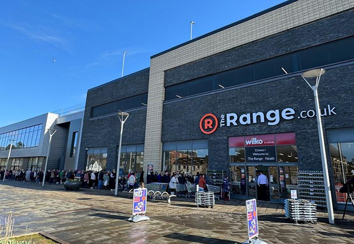 The Range new store in Neath