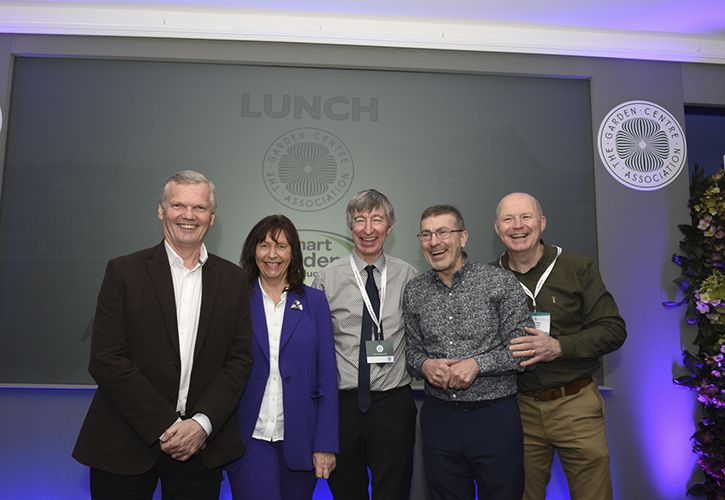 Phil McCann, Alyson Haywood, GCA Chief Executive, Peter Burks, Colin Farquhar and Gordon Emslie