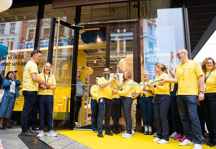 IKEA downtown Oslo opening