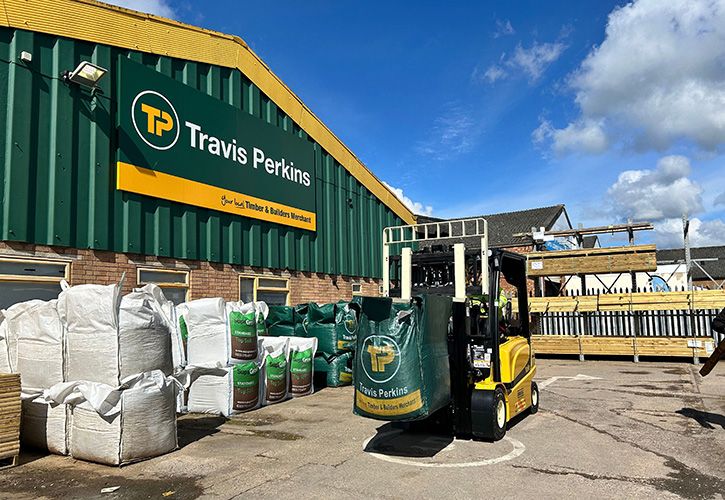 Travis Perkins eforklift