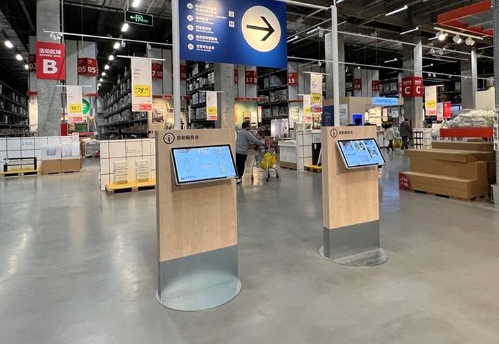 IKEA UPPTACKA kiosks