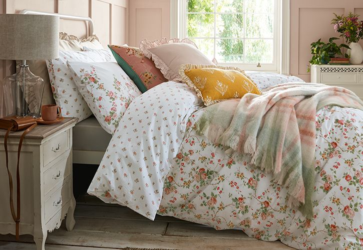 Laura Ashley Mountney Gardens Antique Pink