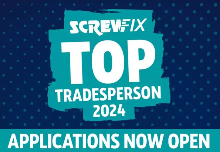 Screwfix Top Tradesperson 2024 Logo