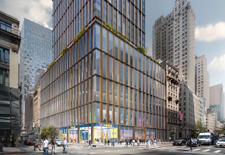 IKEA New York 5th Avenue artist impression