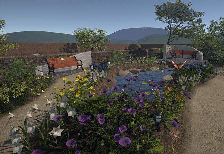 The Stroke Association Virtual Garden 1