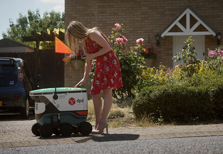 DPD robot delivery