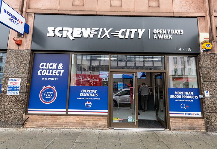 Screwfix Camden City store