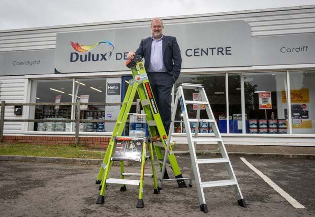 David Gray, MD TB Davies at Dulux Decorator Centre