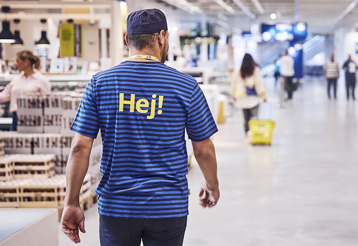 IKEA Hej staff member