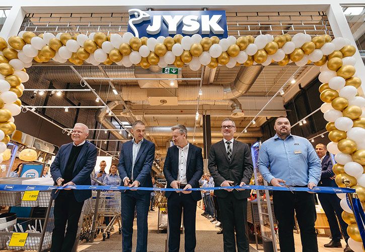 JYSK store number 100 in Hungary Debrecen