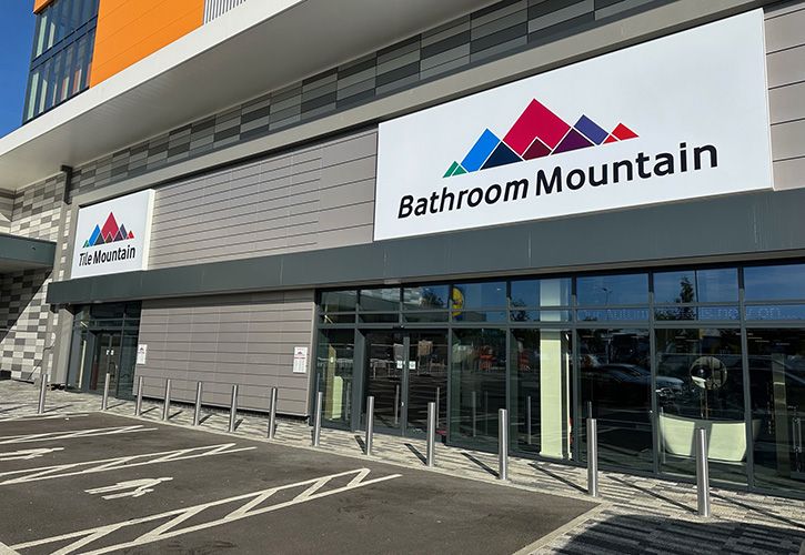 Basildon Showroom Front Tile Mountain