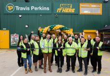 PGP Travis Perkins Oldham opening ribbon cutting