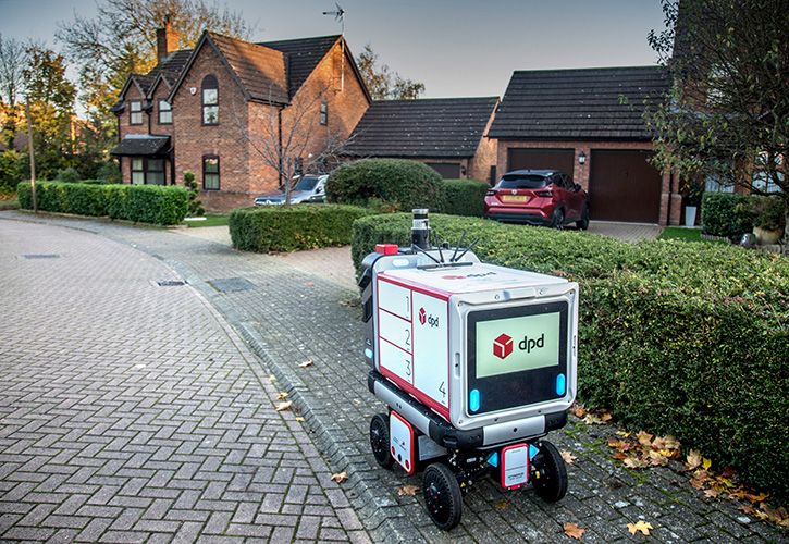 DPD Ottonomy robot delivery