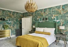 Richly Detailed Wallpaper - LEIVARS Interiors Studio Nick Smith Photography