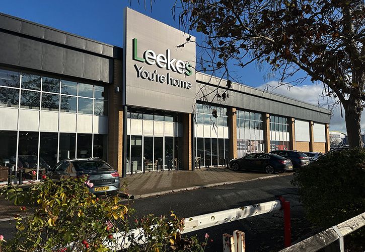 Leekes store and sign