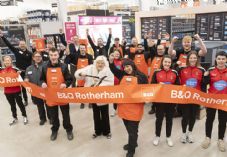 B&Q Rotherham opening day