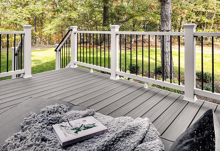 Trex Enhances Naturals composite decking in Rocky Harbour