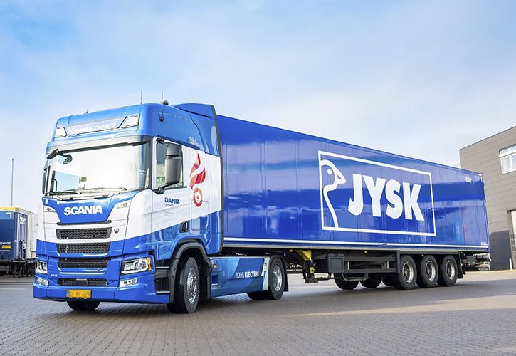 Electric trucks JYSK