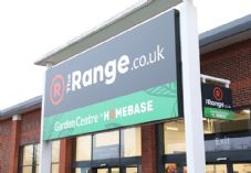 The Range Christchurch - store sign (corporate)