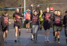 Howdens staff Expo-Expo run from Raunds in Northamptonshire to Howden in Yorkshire