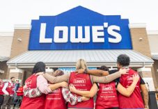 Lowe's Associates and sign (corporate)