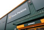 Travis Perkins sign and entrance (corporate)