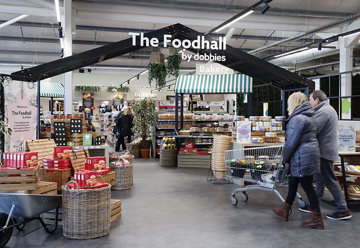 Dobbies foodhall concept