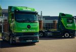Wren Kitchens' new eHGVs Mercedes Benz eActros 600