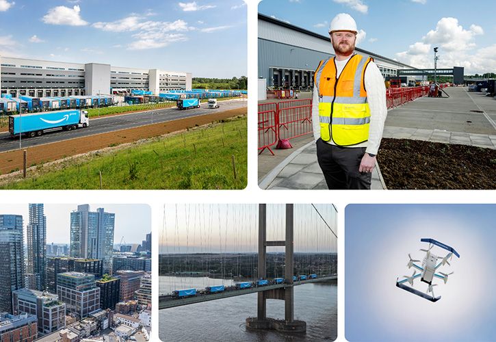 Amazon UK £1bn Northampton
