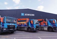 Jewson lorries - STARK Building Materials UK