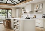 Wickes Microshaker Carnaby Linen kitchen