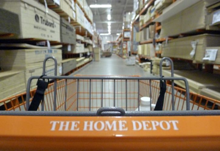 Home Depot trolley