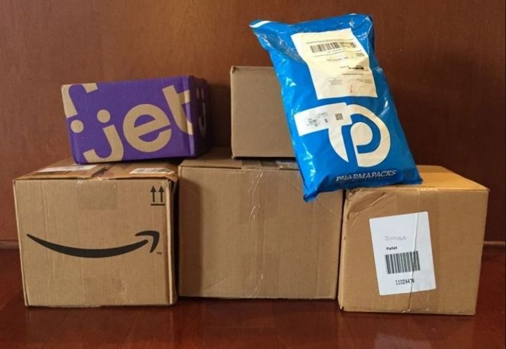 Amazon, Jet and Walmart delivery