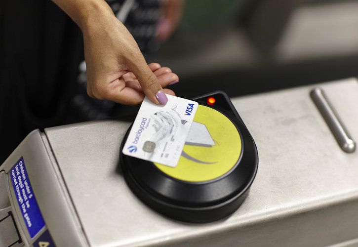 Contactless payment TFL