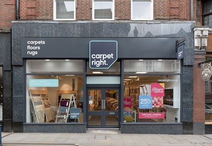 Carpetright Reigate Concept Store 725 x 500