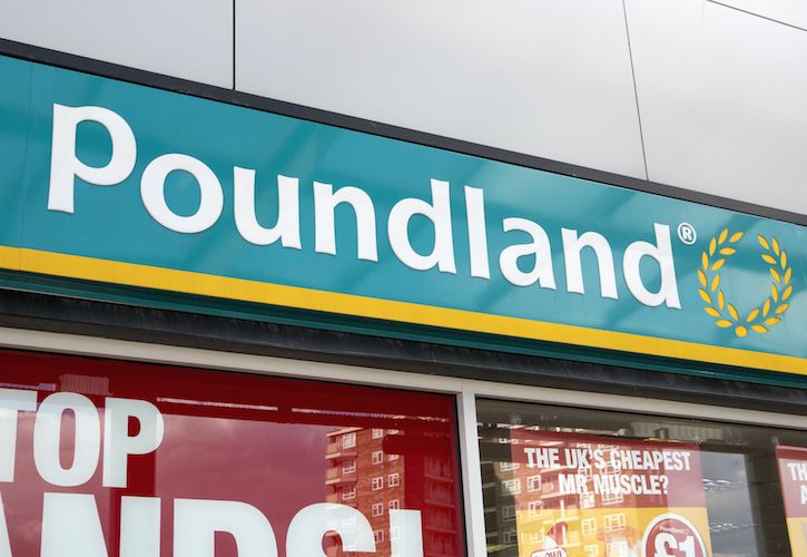 Pound land store front