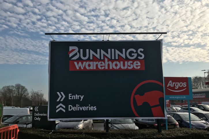 Bunnings Sign